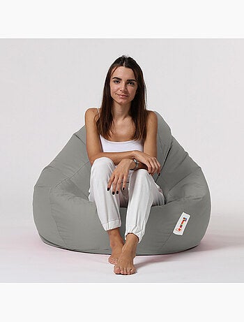 OHAU - Pouf poire d'extérieur 130x115cm vert