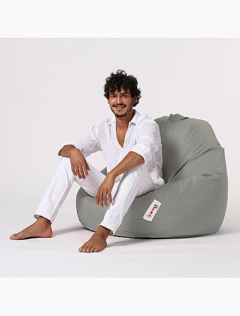 OHAU - Pouf poire d'extérieur 130x115cm vert