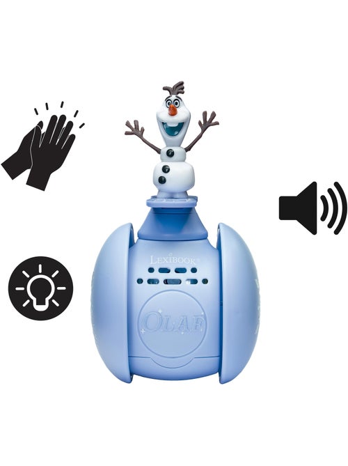 Olaf culbuto - Olaf parfaitement équilibré sur une roue avec effets lumineux et sonores. - Kiabi