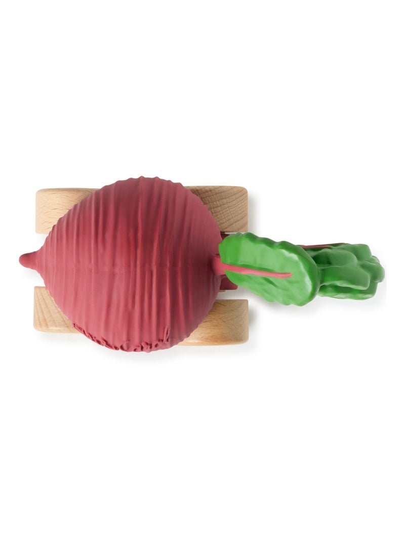 Oli & carol - betty la betterave voiture de dentition Rouge - Kiabi