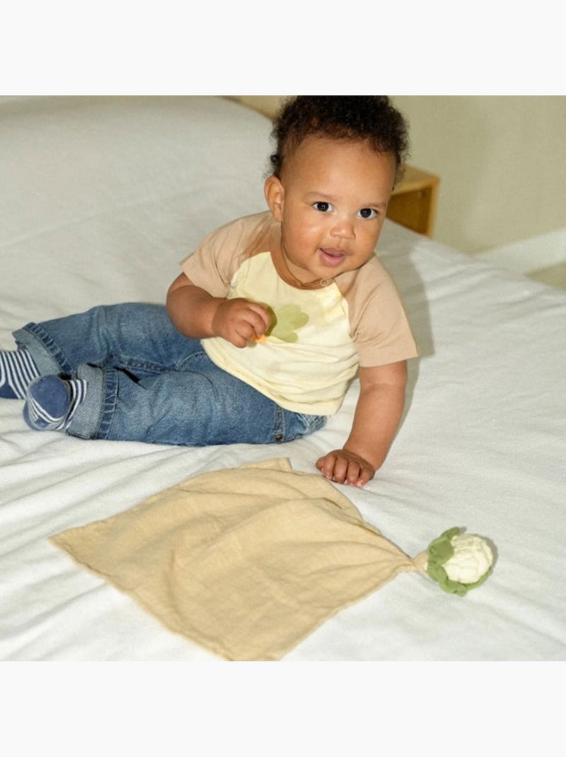 Oli & carol - chloe le chou-fleur grand doudou Blanc - Kiabi