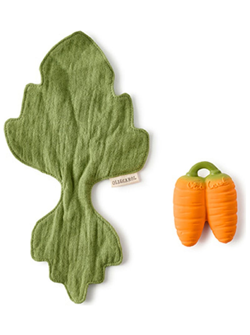 Oli & Carol - Doudou de dentition Orange - Kiabi