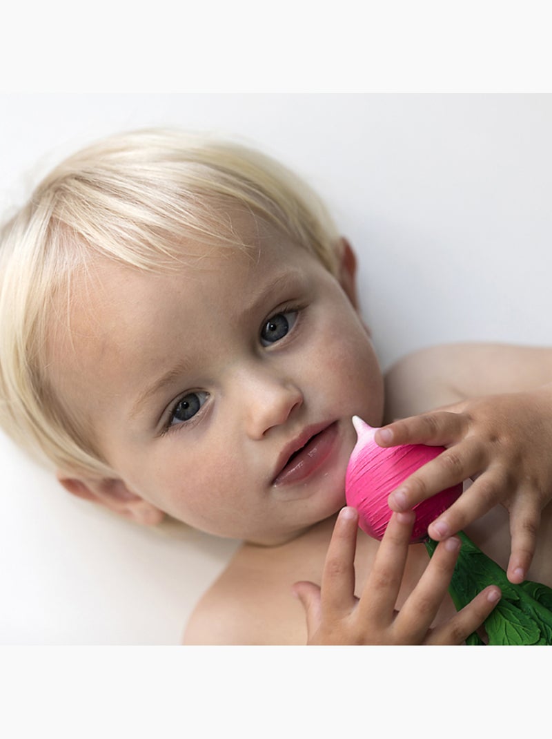 Oli & carol - ramona le radis jouet de dentition Rose - Kiabi