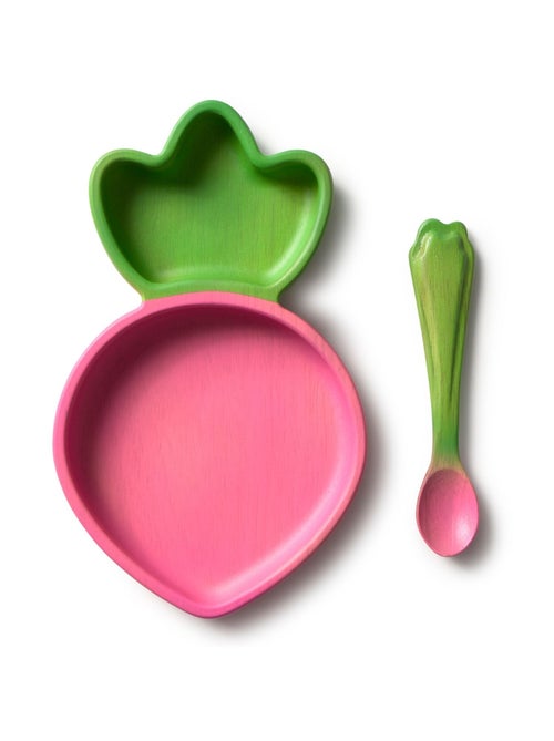 Oli & Carol - Set assiette et cuillère - Kiabi