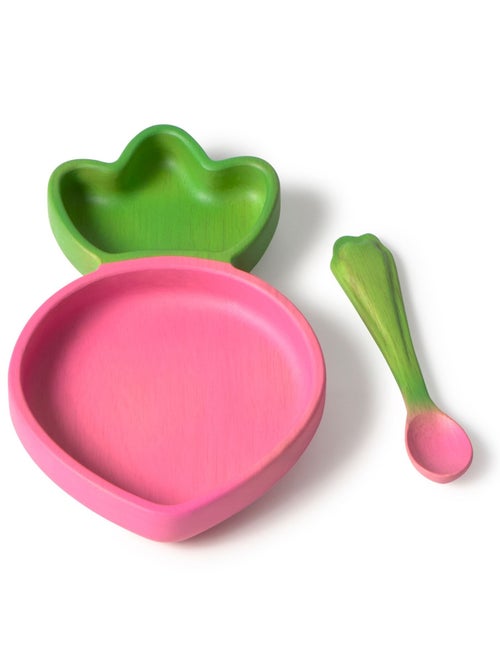 Oli & Carol - Set assiette et cuillère - Kiabi