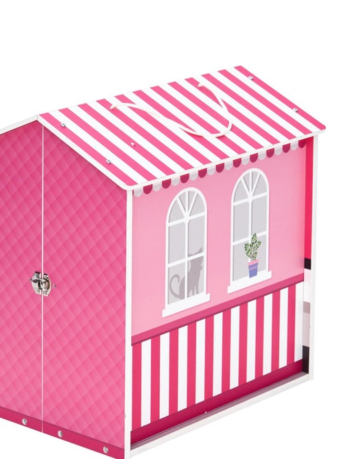 Olivia's Little World Maison de poupée City Café en bois pour fille rose TD-12953A - Kiabi