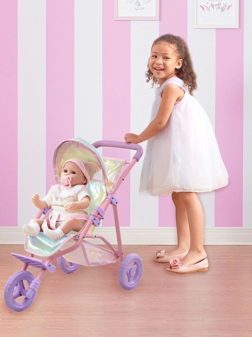 Olivia's Little World Kids 2 en 1 bébé poupée poussette pour bébé Poupées  Jouets