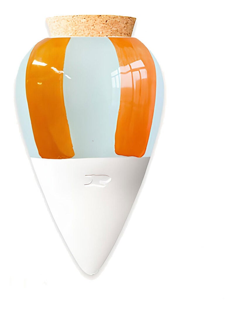 Olla Pépin  Modèle bleu ciel à rayures orange Bleu ciel - Kiabi