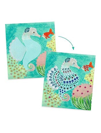 Ondes aquatiques Artistic Strass