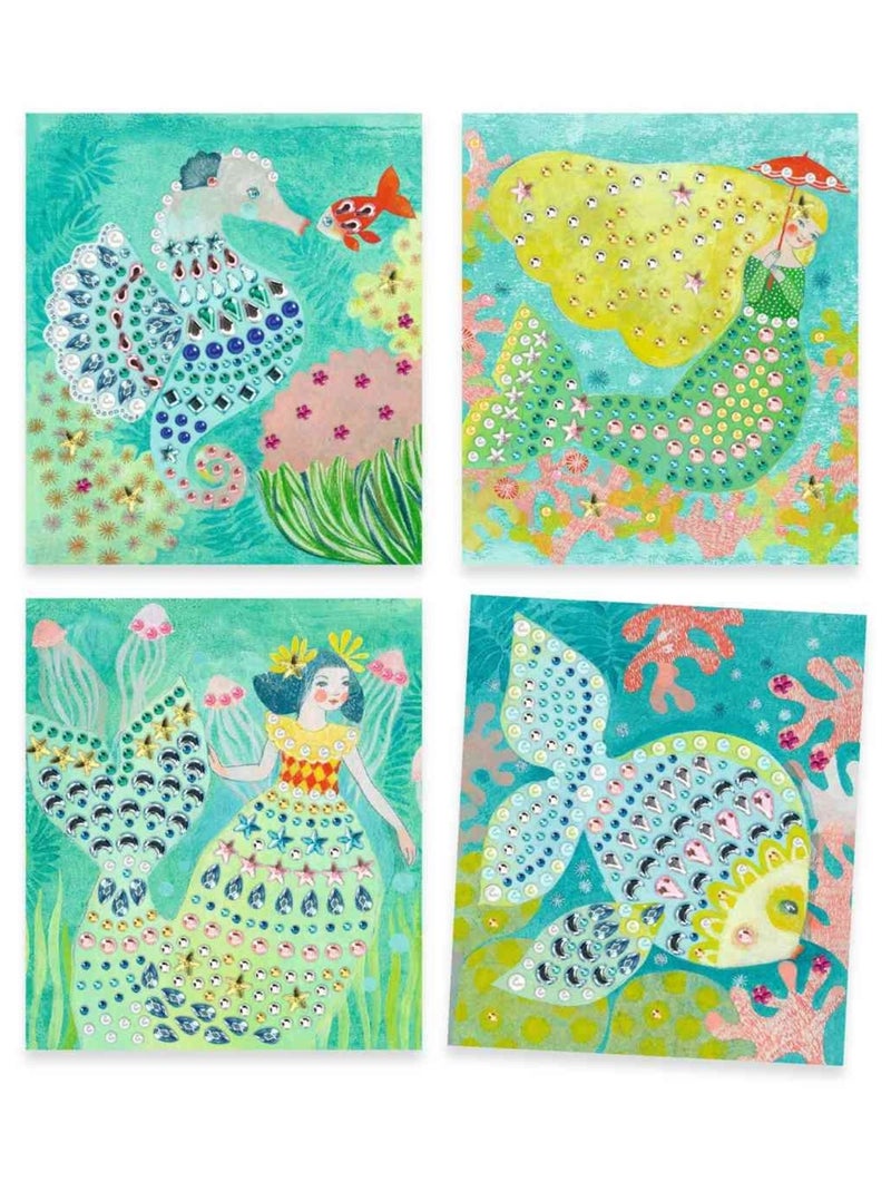 Ondes aquatiques Artistic Strass Multicolore - Kiabi