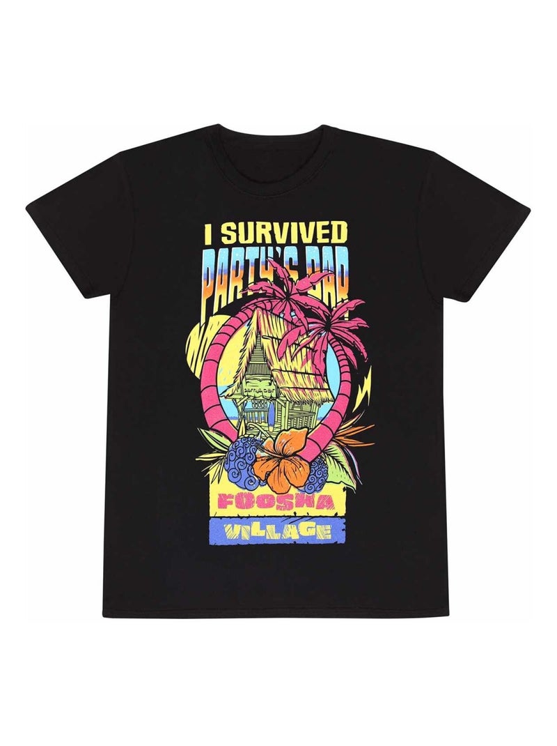 One Piece - T-shirt PARTYS BAR Noir - Kiabi