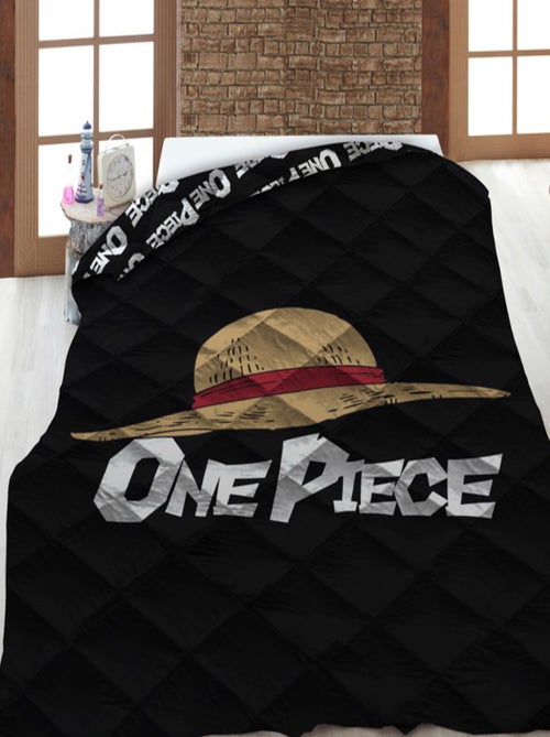 One Piece, Couette Enfant Imprimée Réversible, CHAPEAU DE PAILLE - Kiabi