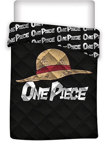 One Piece, Couette Enfant Imprimée Réversible, CHAPEAU DE PAILLE