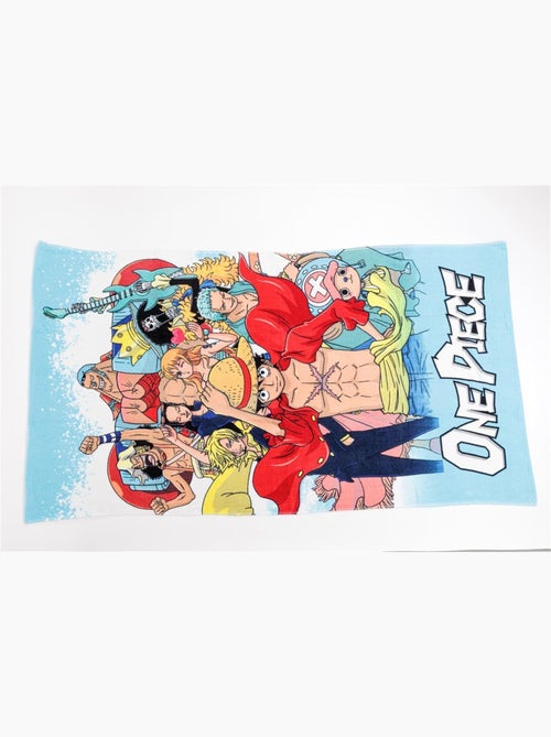 One Piece, Grande Serviette de Bain Enfant Imprimé 100% Coton, LUFFY - Kiabi One Piece, Grande Serviette de Bain Enfant Imprimé 100% Coton, LUFFY - Kiabi