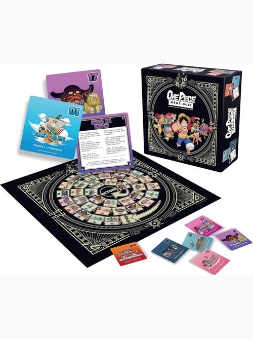 One Piece Le Mega Quiz - Topi Games - Kiabi One Piece Le Mega Quiz - Topi Games - Kiabi