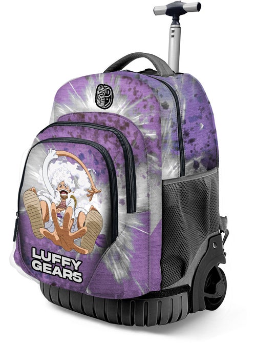 One Piece Luffy Gear 5 Sac à dos à Roulettes GTS FAN, Lilas - Kiabi