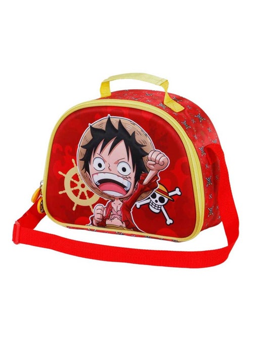 One Piece Luffy Sac Repas 3D, Rouge - Kiabi