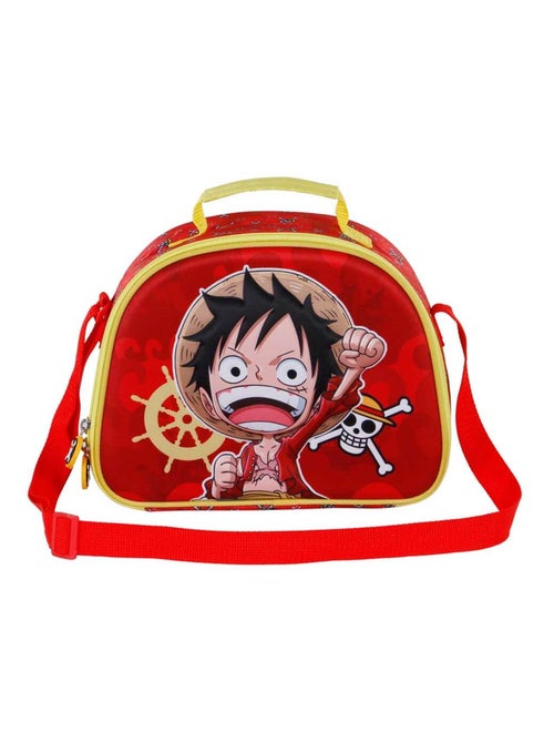 One Piece Luffy Sac Repas 3D, Rouge - Kiabi
