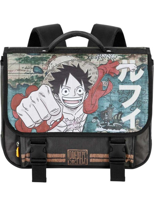 One Piece Map Cartable 2.0, Brun - Kiabi
