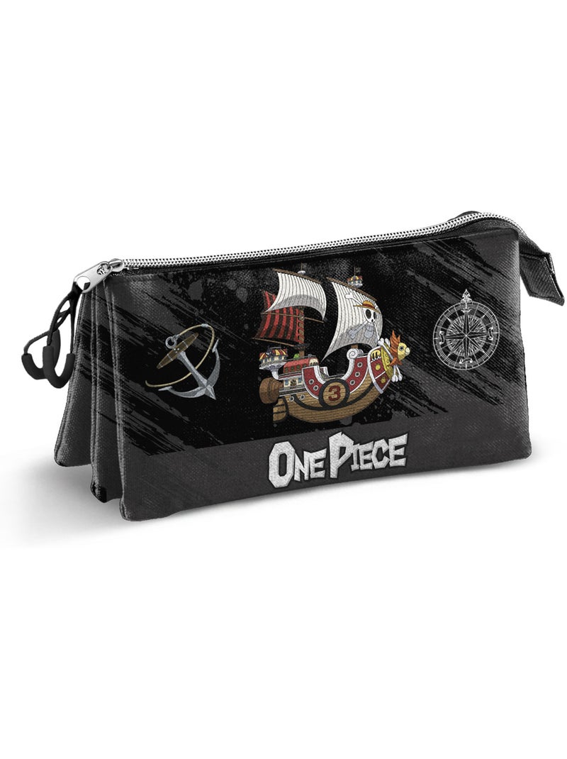 One Piece Unique Trousse Triple, Noir Noir - Kiabi