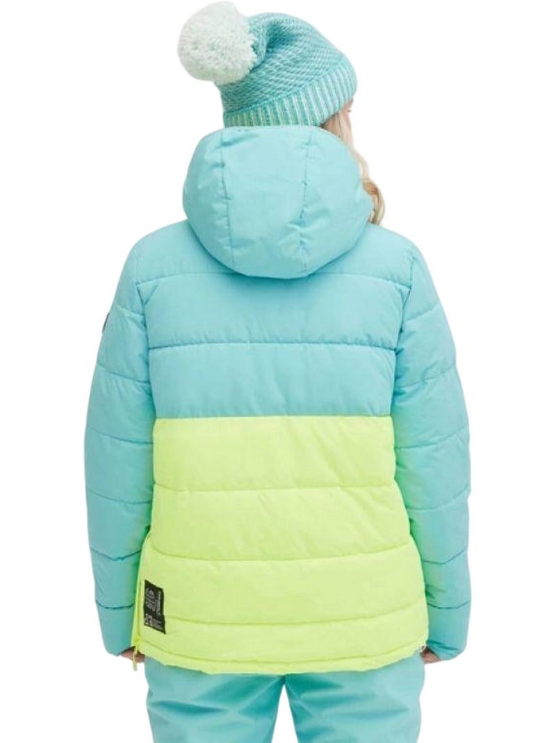 O´Neill - Blouson de ski motif bloc de couleurs Bleu Vert - Kiabi