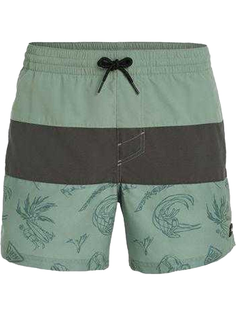 O´Neill - Short de bain motif/style Bloc MIX & MATCH CALI Vert - Kiabi