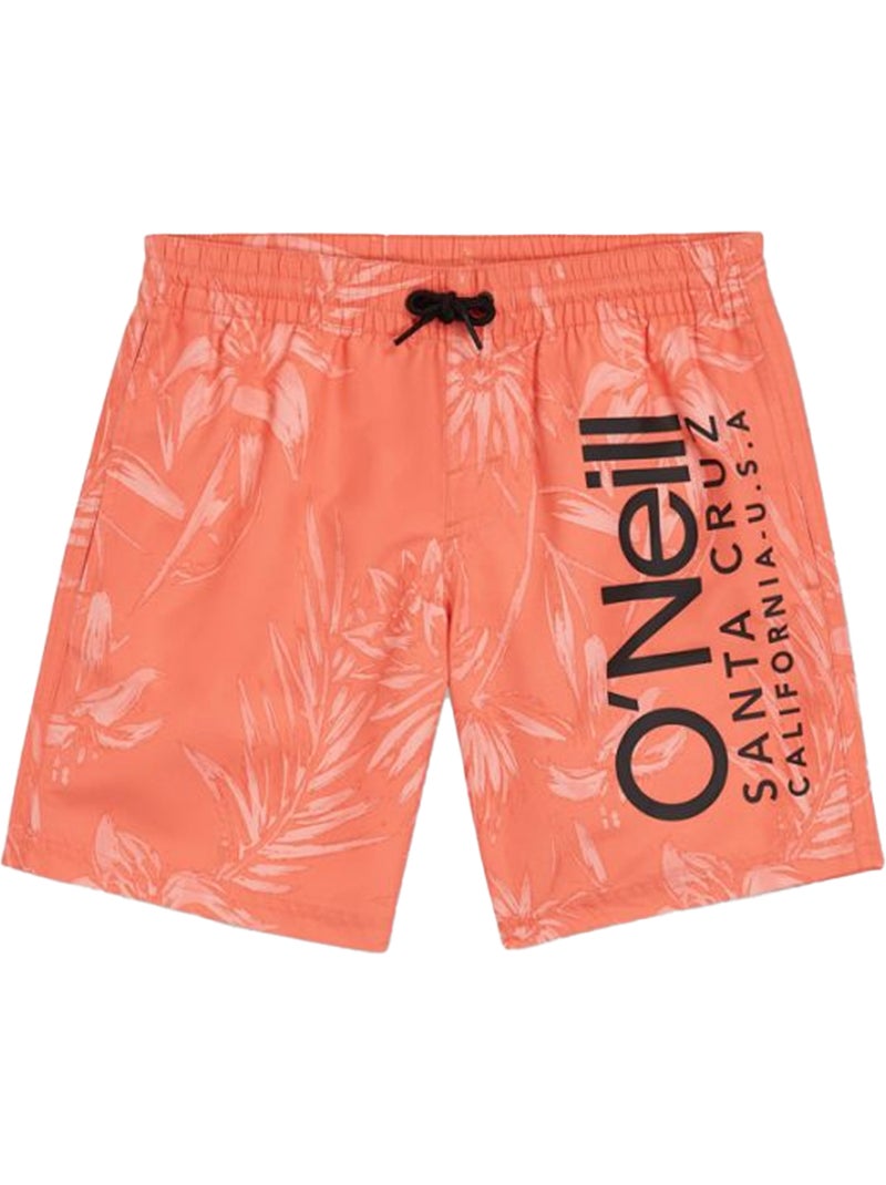 O´Neill - Short de bain motif/style floral MIX & MATCH CALI Orange - Kiabi