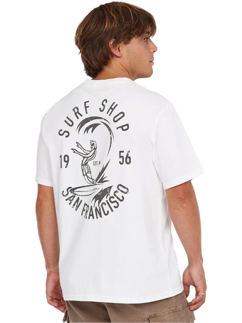 O´Neill - T-shirt manches courtes SURF SHOP Blanc - Kiabi