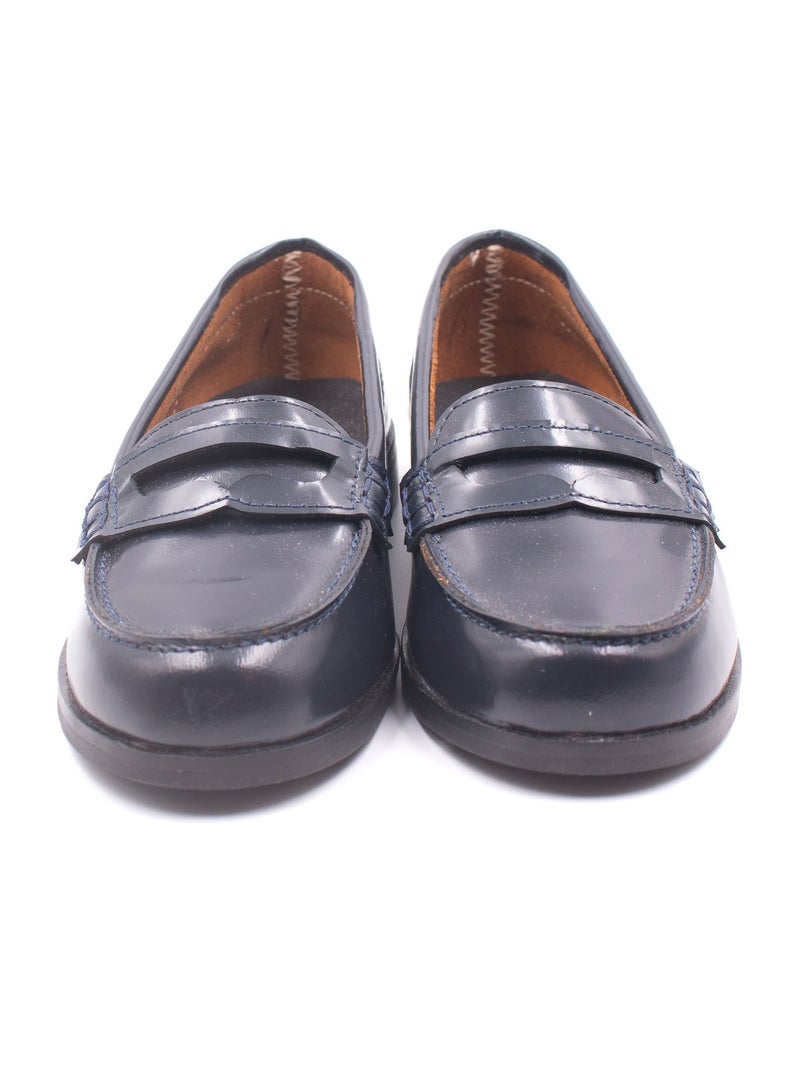 Oni Aspen – Mocassins Fille En Cuir - Bleu marine - Kiabi