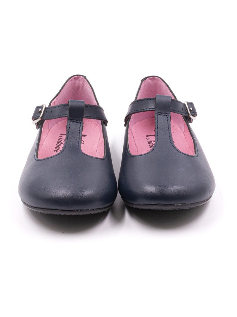 Oni Mélodie Ii – Chaussures Salomé Fille - Bleu marine - Kiabi