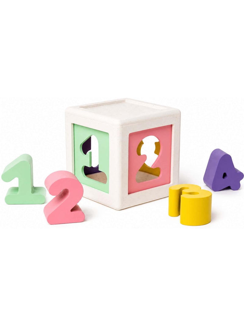 Oppi® | boîte à formes montessori jeu de tri évolutif kuby Blanc - Kiabi