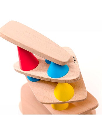 Oppi® | jeu de construction et d'équilibre en bois piks 44 pièces