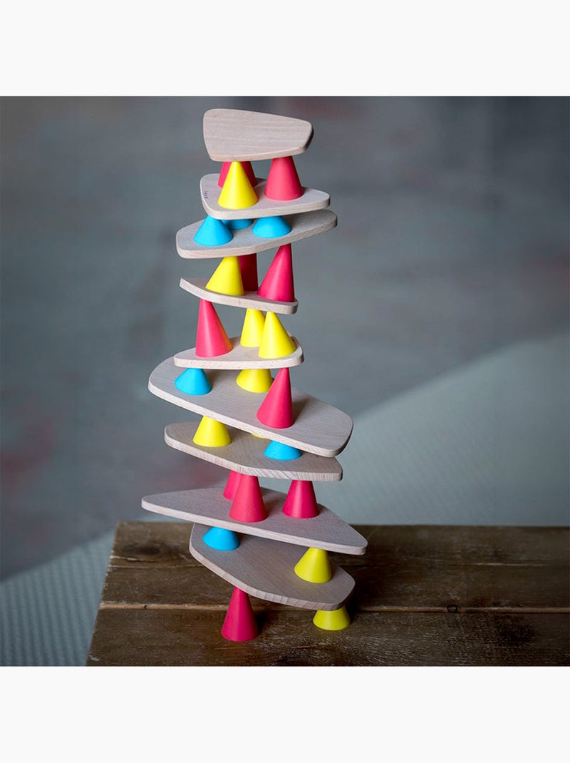 Oppi® | jeu de construction et d'équilibre en bois piks 44 pièces N/A - Kiabi