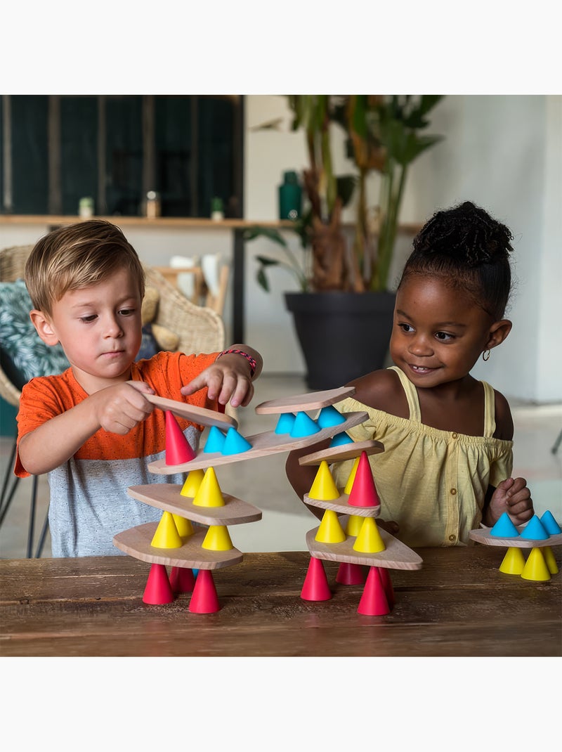 Oppi® | jeu de construction et d'équilibre en bois piks 44 pièces N/A - Kiabi