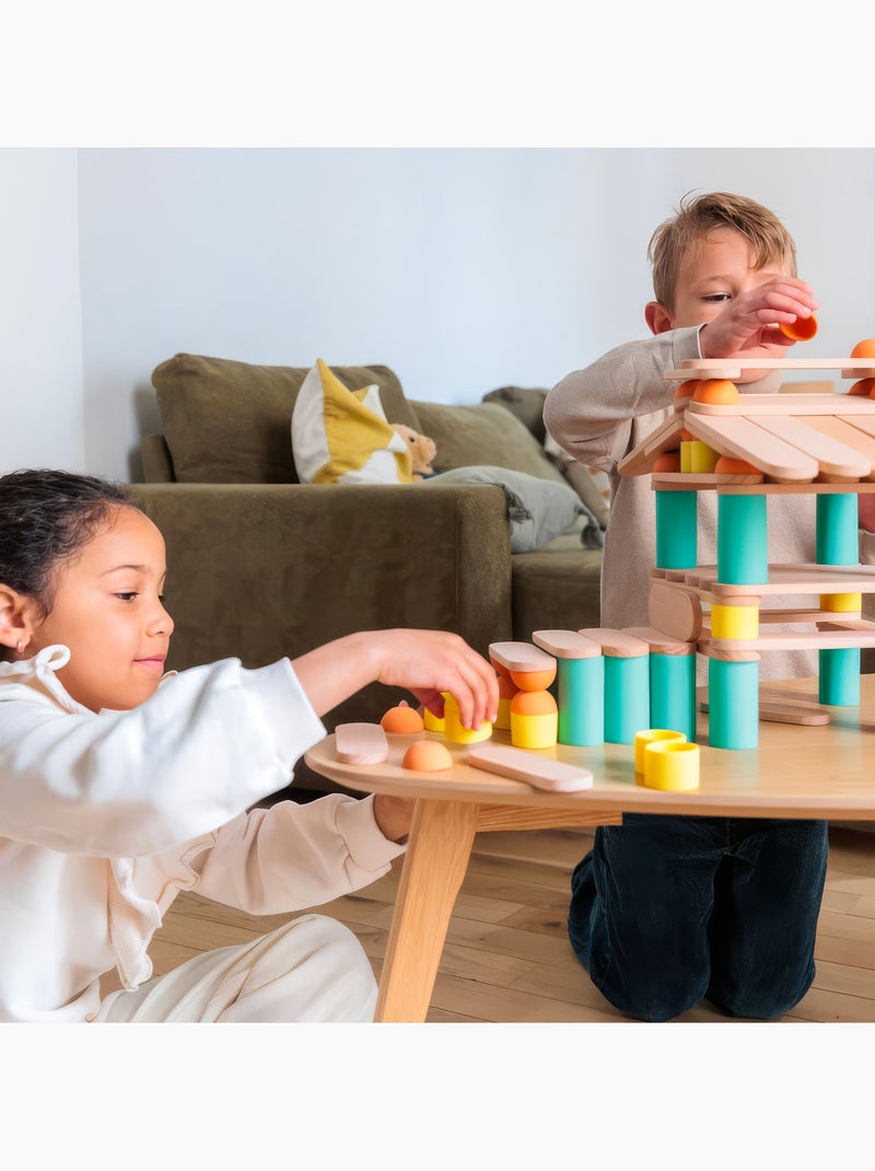 Oppi® | jeu de construction et d'équilibre en bois stix 60 pièces N/A - Kiabi