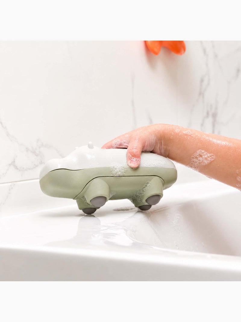 Oppi® | jouet de bain bébé massage et aspergeur d'eau kaba hippopotame Gris - Kiabi