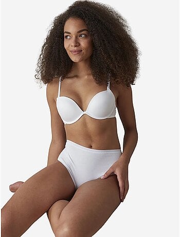 Optik fresh basic cover coton taille haute slip penti