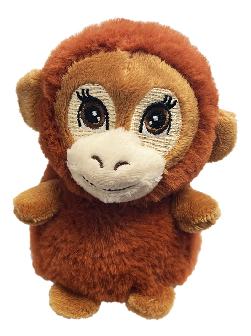 Orang outan en peluche eco responsable Marron - Kiabi