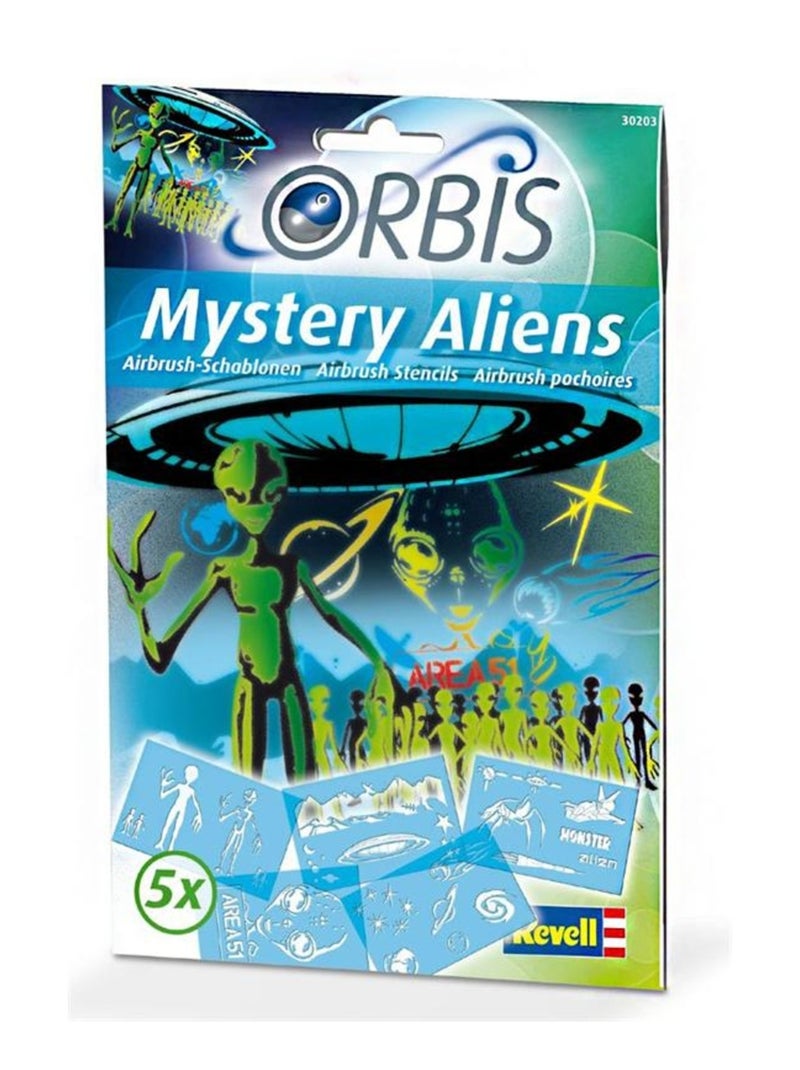Orbis - Set de Pochoirs "Mystery Aliens" N/A - Kiabi