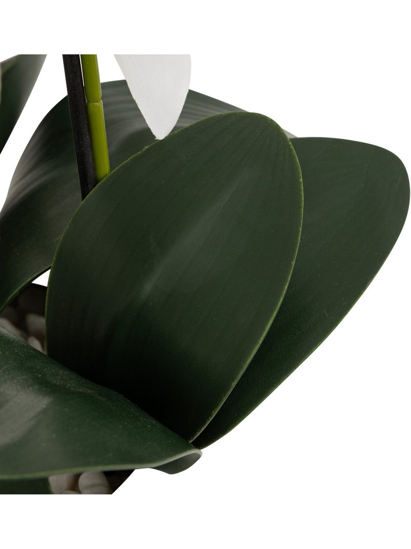 Orchidée artificielle MICK Blanc - Kiabi