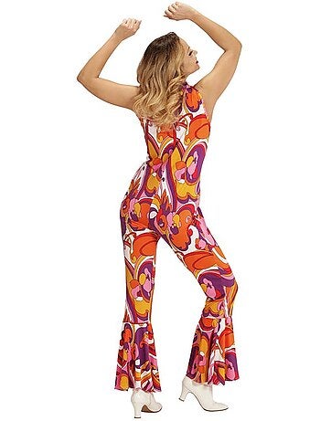 Orchidée en combinaison, costume des années 70