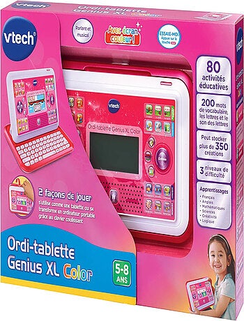 Ordi Tablette Genius Xl Color Rose - Vtech