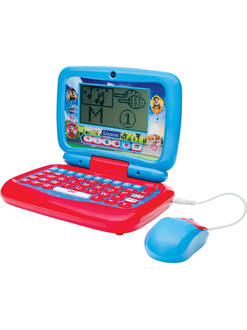 Ordinateur éducatif - la pat' patrouille - 100 activités - français/anglais - clavier réaliste Bleu - Kiabi
