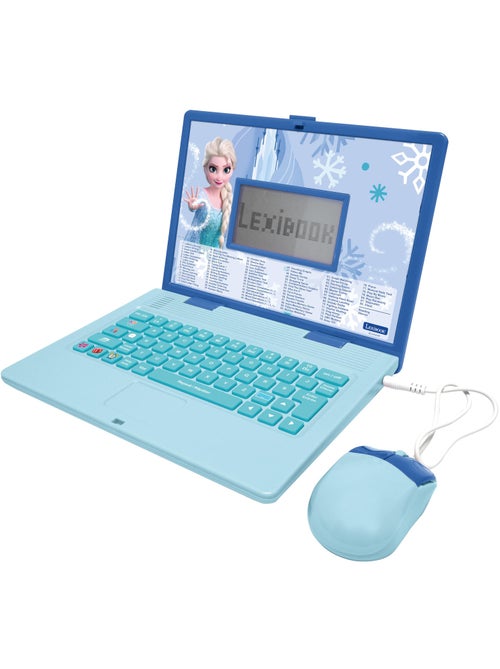 Ordinateur éducatif bilingue avec 164 activités au design La Reine des Neiges (EN/FR) - Kiabi Ordinateur éducatif bilingue avec 164 activités au design La Reine des Neiges (EN/FR) - Kiabi