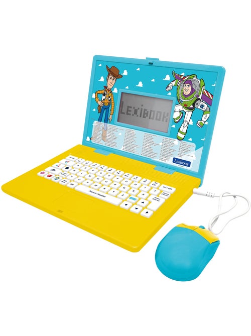 Ordinateur éducatif bilingue avec 164 activités au design Toy Story (EN/FR) - Kiabi Ordinateur éducatif bilingue avec 164 activités au design Toy Story (EN/FR) - Kiabi