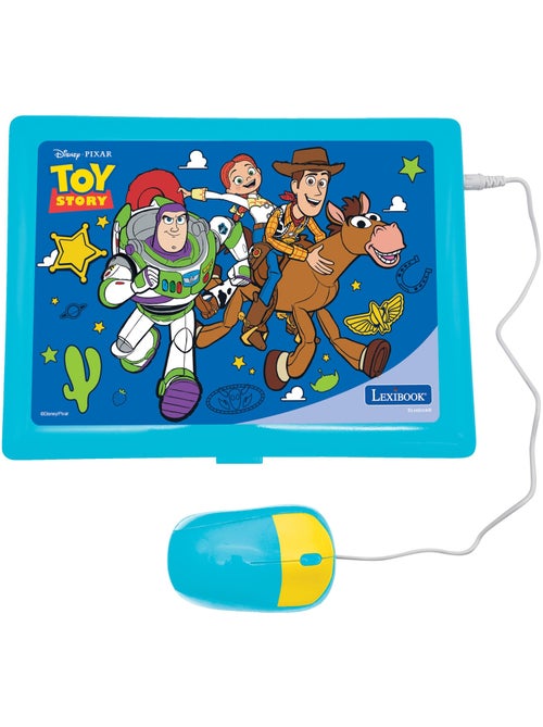 Ordinateur éducatif bilingue avec 164 activités au design Toy Story (EN/FR) - Kiabi Ordinateur éducatif bilingue avec 164 activités au design Toy Story (EN/FR) - Kiabi
