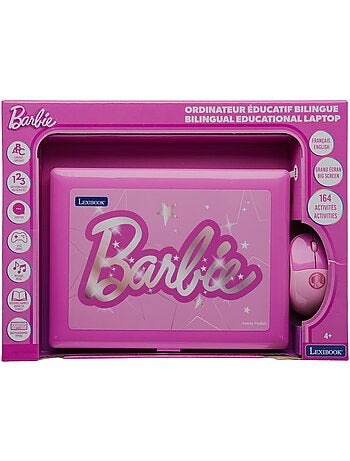 Ordinateur éducatif bilingue avec 164 activités Barbie (EN/FR)