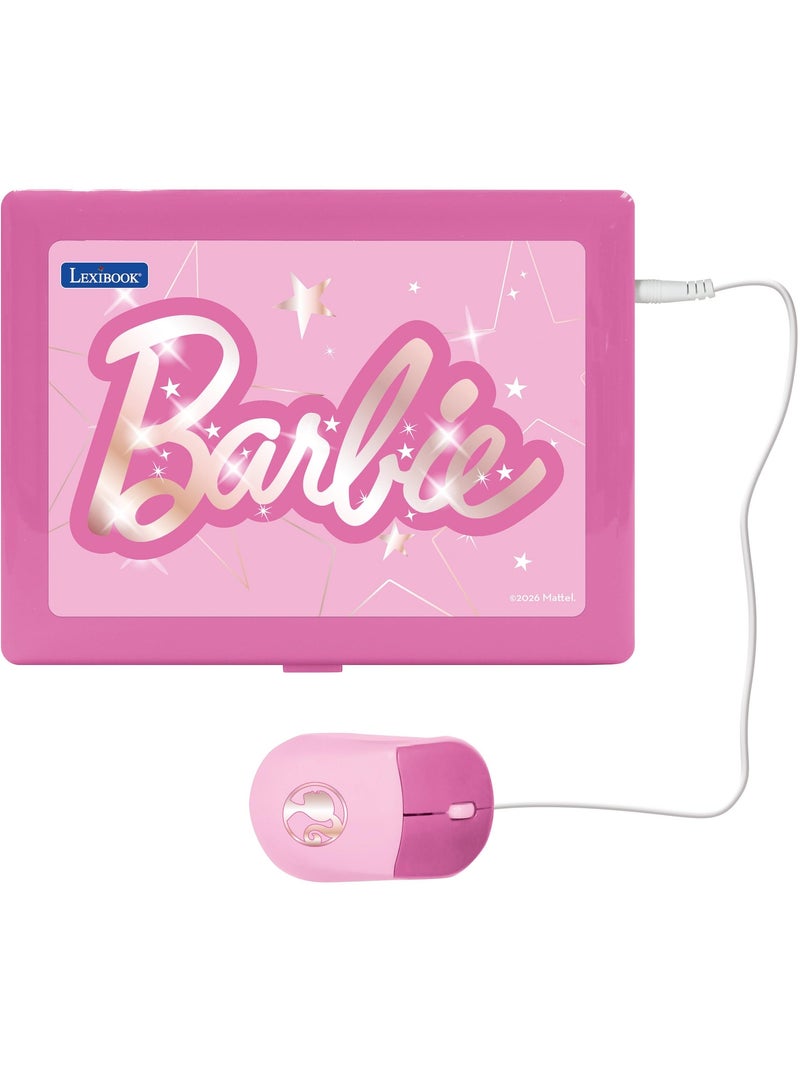Ordinateur éducatif bilingue avec 164 activités Barbie (EN/FR) Rose - Kiabi