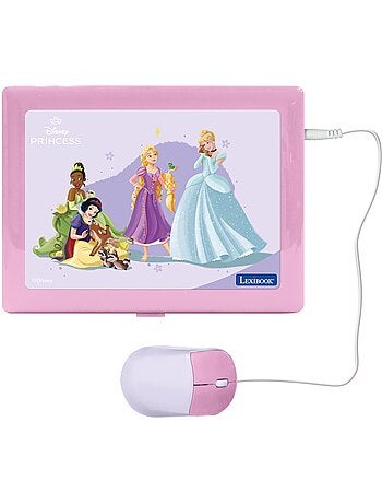 Ordinateur éducatif bilingue avec 164 activités Disney Princesses (EN/FR)