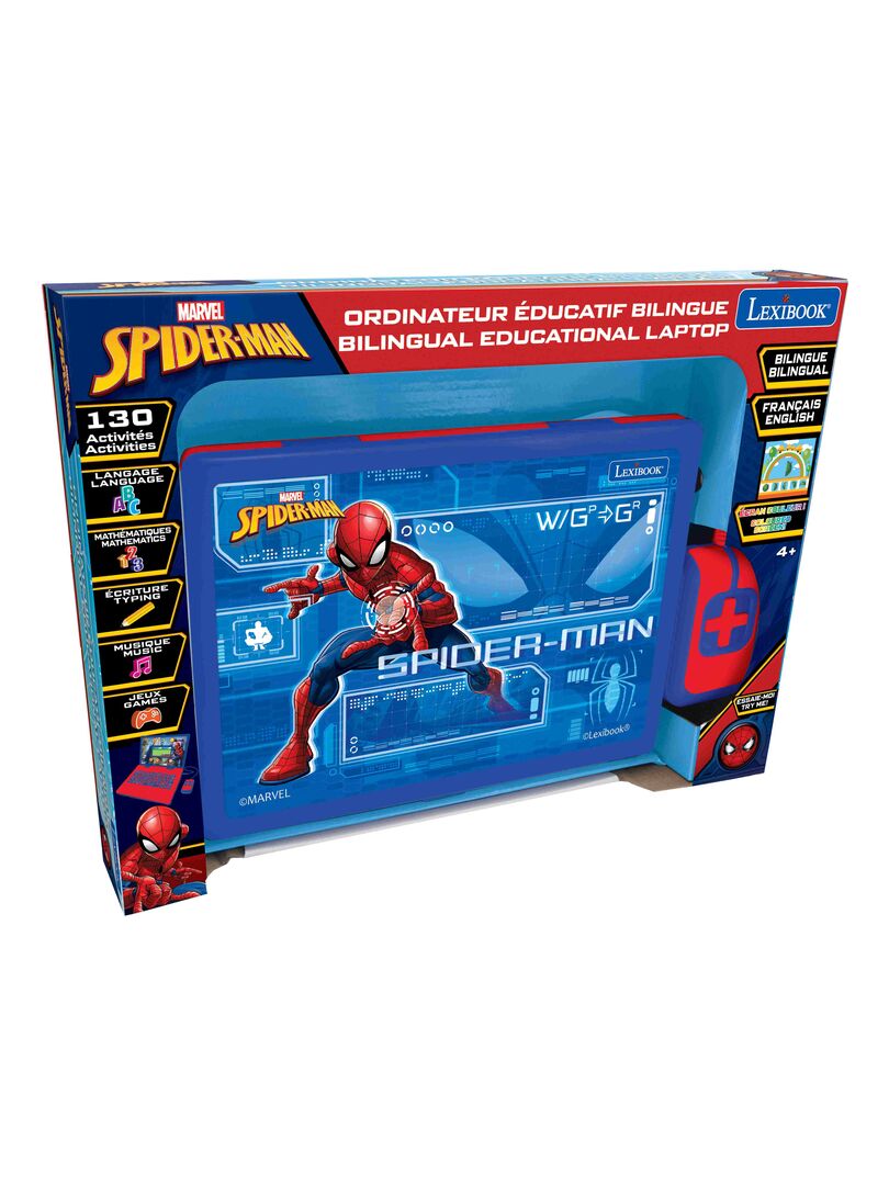 Ordinateur Éducatif Bilingue Spider-man – 130 Activités (français